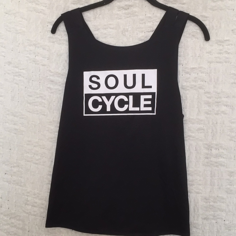 SoulCycle Logo Work Out Tank Large